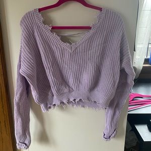 Lavender Sweater